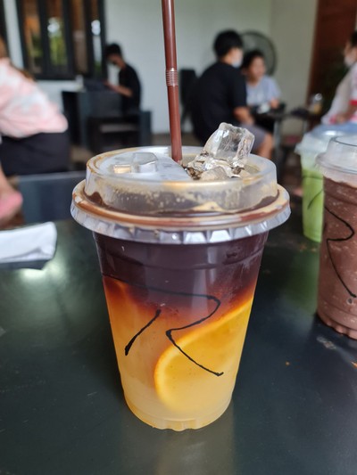 Yuzu Americano