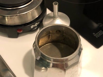 วิธีทำ ชาเขียว Moka pot วิธีทำ ชาเขียว Moka pot