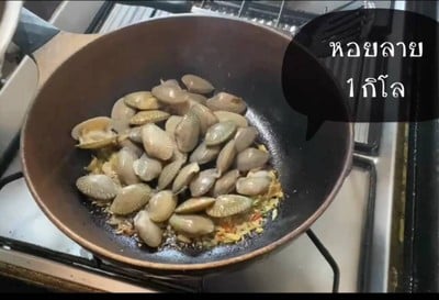 วิธีทำ หอยลายผัดโหระพา