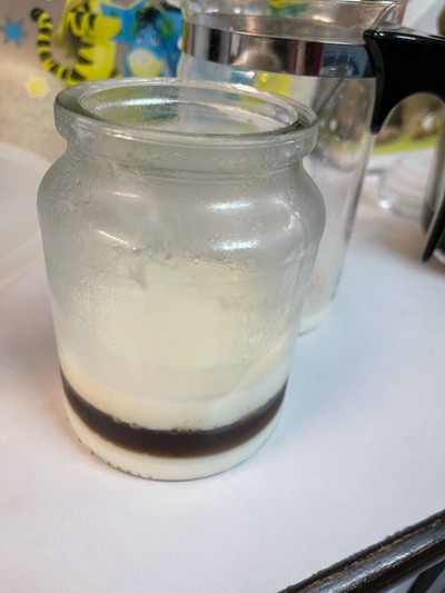 วิธีทำ Coffee & Milk Jelly With Matcha Latte วิธีทำ Coffee & Milk Jelly With Matcha Latte