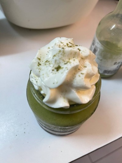 วิธีทำ Coffee & Milk Jelly With Matcha Latte วิธีทำ Coffee & Milk Jelly With Matcha Latte