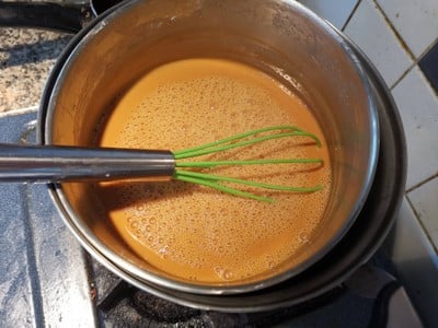 วิธีทำ สังขยาชาไทย😋