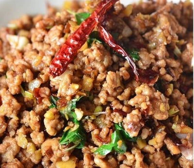 กระเพราเนื้อ