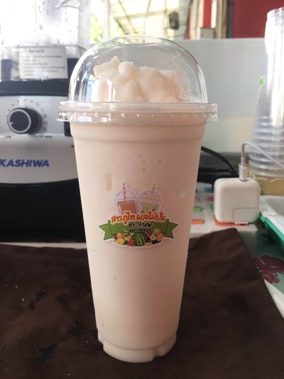 นมสดปั่น