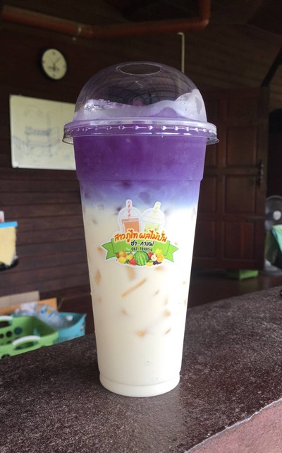 อัญชัน-นมสดทูโทน