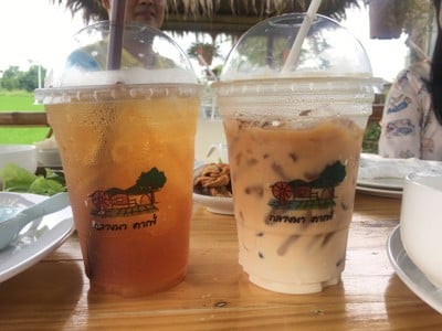 เมนูของร้าน กลางนาcafe'