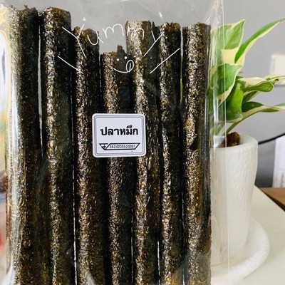 สาหร่ายม้วน รสปลาหมึก