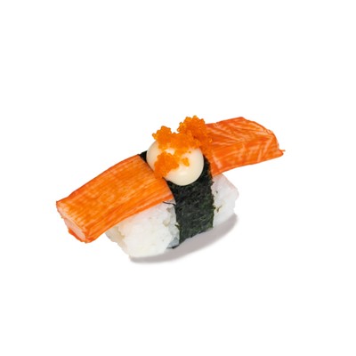 ซูชิปูอัดซอสครีมไข่กุ้ง
