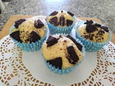 Cookies and Cream Muffins | คุ้กกี้แอนด์ครีมมัฟฟิน