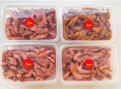 หมูแดดเดียวทอดขนาด 500 กรัม
