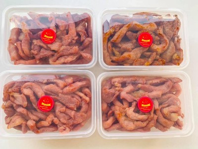 หมูแดดเดียวทอดขนาด 1000 กรัม