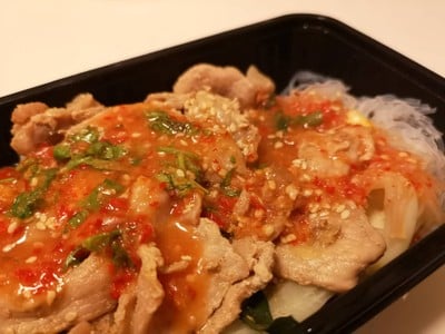 หมูกระทะผัดเนยกลาง