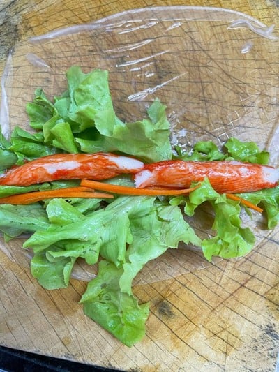 วิธีทำ ปอเปี๊ยะปูอัด 🦀 วิธีทำ ปอเปี๊ยะปูอัด 🦀