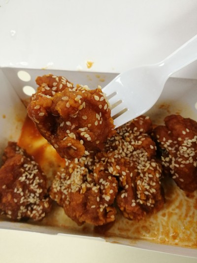 ไก่ทอดซอสโกชูจัง