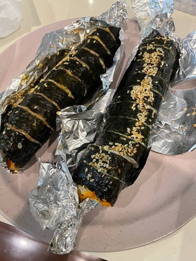 เมนูของร้าน คิมบับคิง Gimbab King 김밥킹  Bora Korean Mart