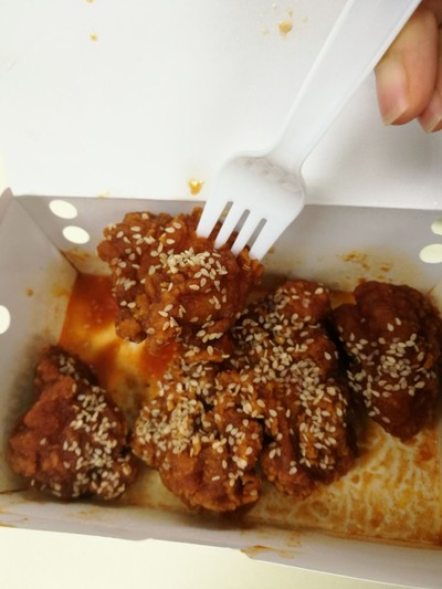 ไก่ทอดซอสโกชูจัง