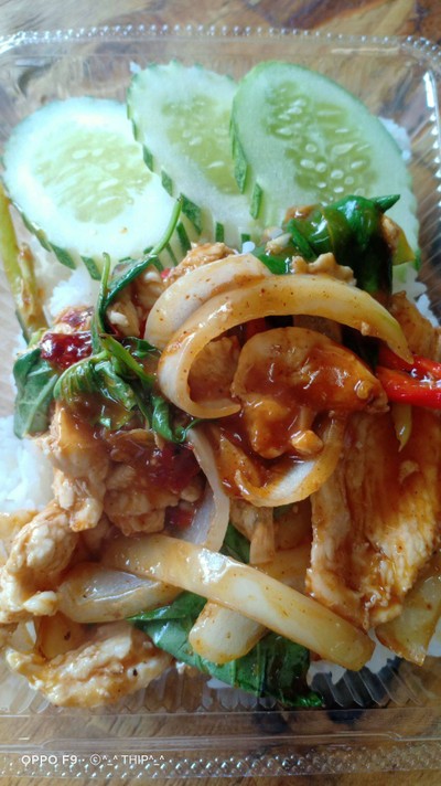 ข้าวราดพริกเผา