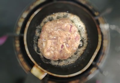 วิธีทำ แซนเกอร์หมู Sanger Pork Burger