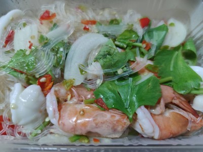 ยำวุ้นเส้นรวม