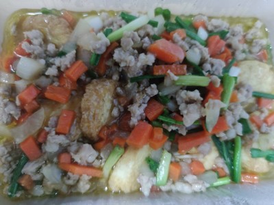 เต้าหู้ทรงเครื่อง (กับข้าว)
