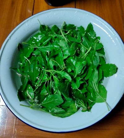 วิธีทำ กระเพราหมูสับ