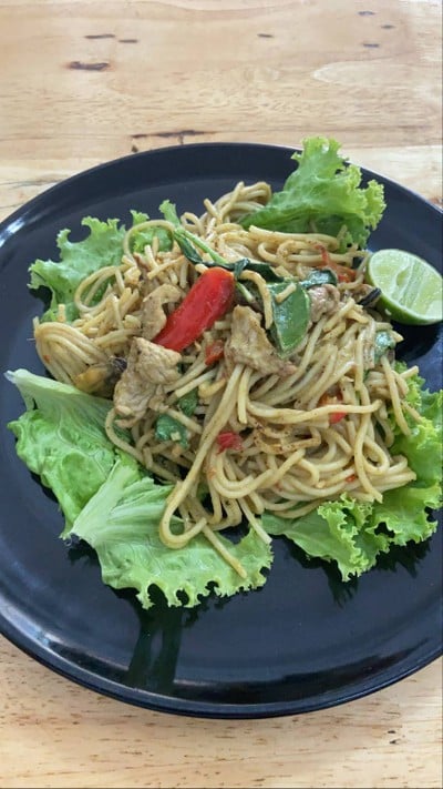 เมนูของร้าน ทายาทผัดไทย หอยทอด