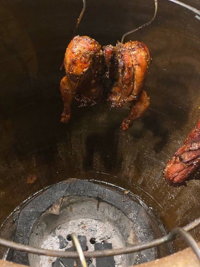 ไก่อบโอ่งทั้งตัวใหญ่#329