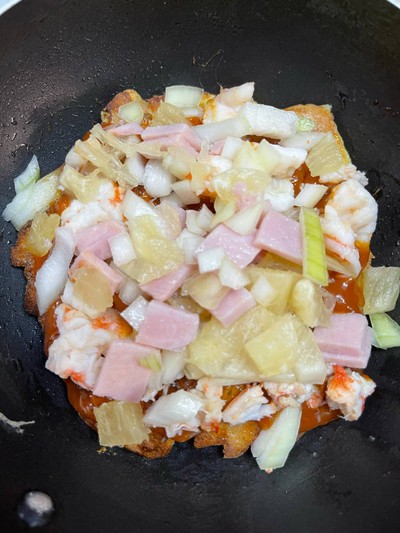 วิธีทำ Hawaiian Pizza Quick Quick 🍕 วิธีทำ Hawaiian Pizza Quick Quick 🍕