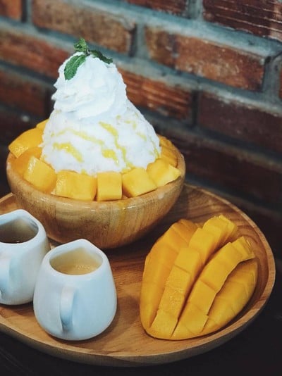 บิงซูมะม่วง หอมๆ หวานๆ