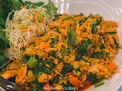 เนื้อปูผัดผงกะหรี่ ปูเน้นๆๆๆ