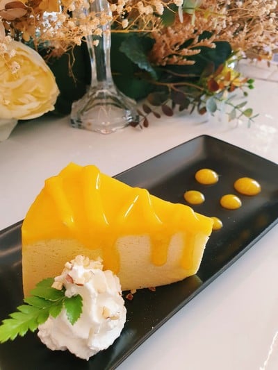 Orange Butter Cheesecake