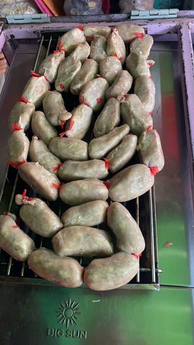 ไส้กรอกเนื้อวุ้นเส้น (ดิบ)