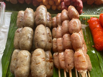 ไส้กรอกเนื้อวุ้นเส้น