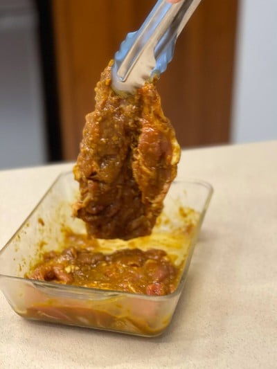 วิธีทำ ไก่ย่าง หม้อทอดไร้น้ำมัน