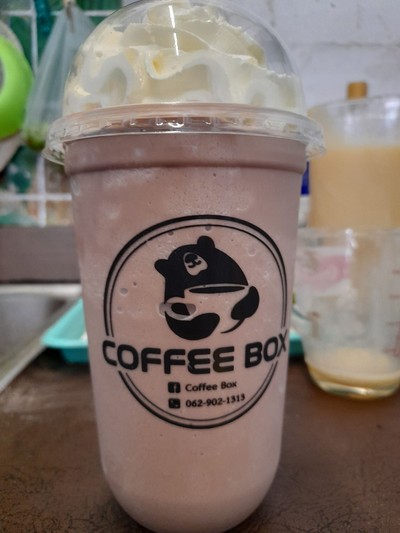 นมหมีปั่นไมโล