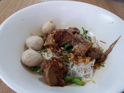 เมนูของร้าน เกตุโอชา ก๋วยเตี๋ยวเนื้อ
