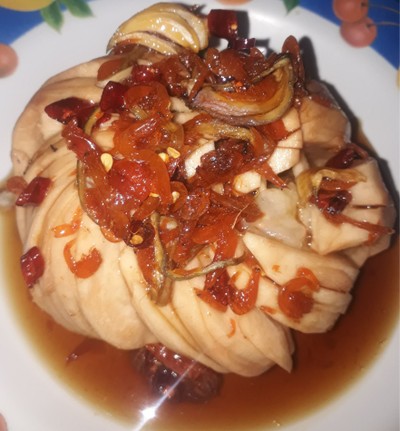 ยำกระท้อนทรงเครื่อง น้ำปลาหวาน ถุง