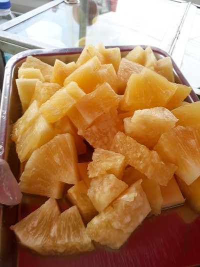 สับปะรดฉ่ำๆ สวนผึ้ง