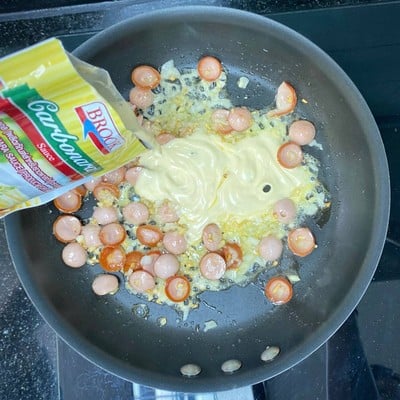 วิธีทำ อุด้งคาโบนาร่า