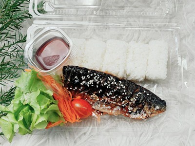 [ลด 20%]ข้าวหน้าปลาซาบะย่างซอสเทอริยากิ