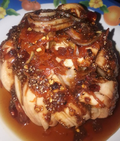 ยำกระท้อน น้ำปลาร้า +น้ำปลาหวาน ถุง