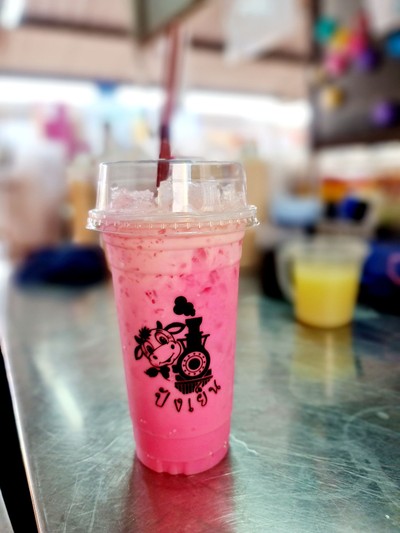 นมชมพู