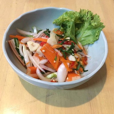 ยำปูอัดวาซาบิ