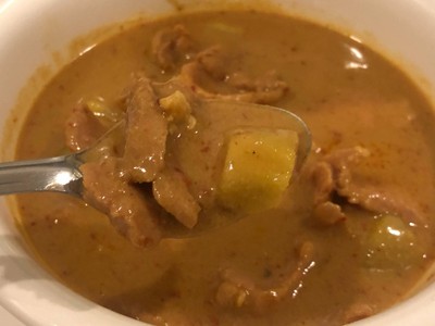 แกงกะหรี่หมู (เป็นกับ)