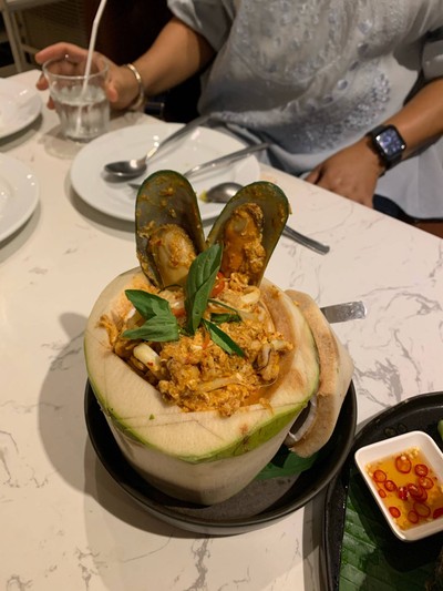 ห่อหมกมะพร้าวอ่อน