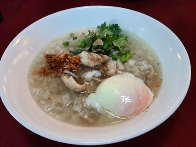 ข้าวต้มปลา+ไข่