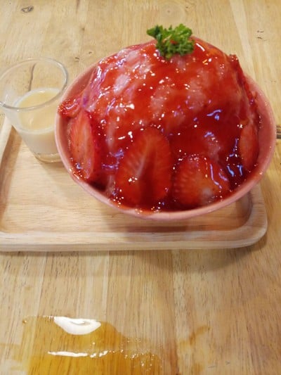 บิงซูสตอเบอรี่เชอเบท L