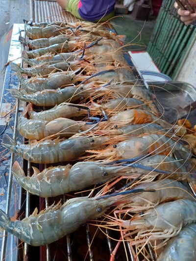 กุ้งเผา