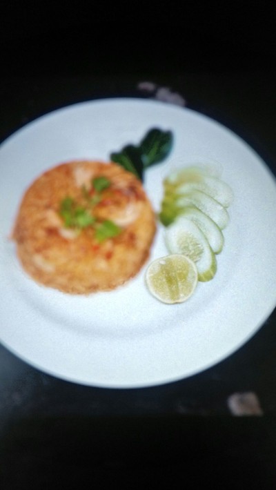 ข้าวผัดต้มยำกุ้ง