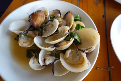 หอยตลับผัดโหระพา